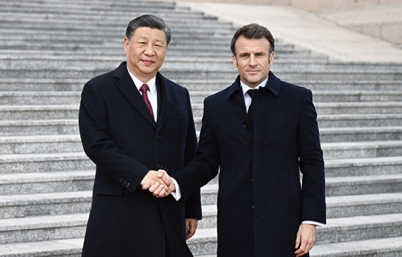 法国总统访华的国宴菜式